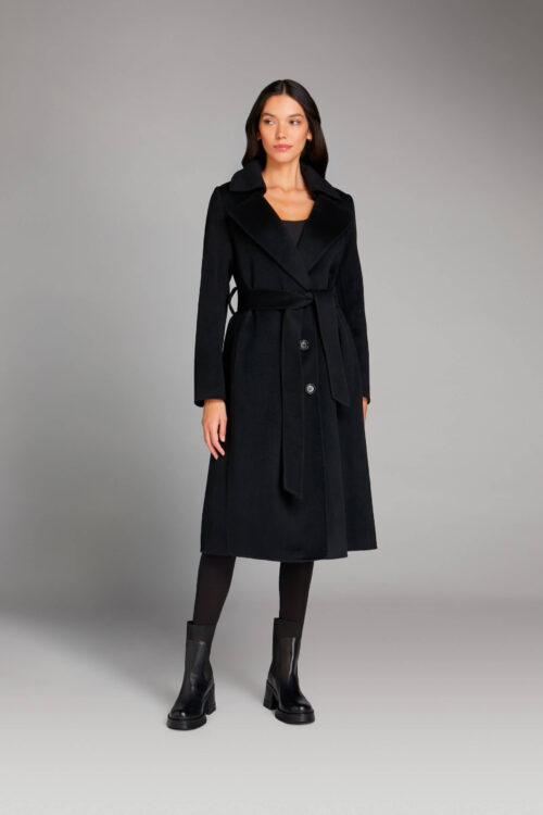 Diego M płaszcz z kaszmirem doubleface