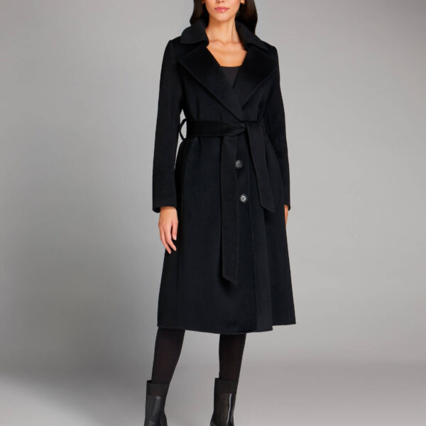 Diego M płaszcz z kaszmirem doubleface