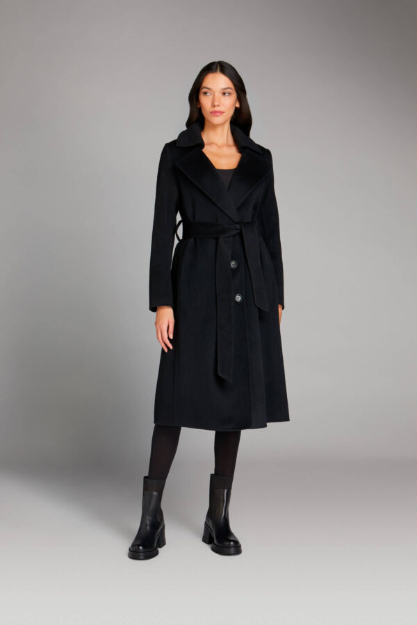 Diego M płaszcz z kaszmirem doubleface