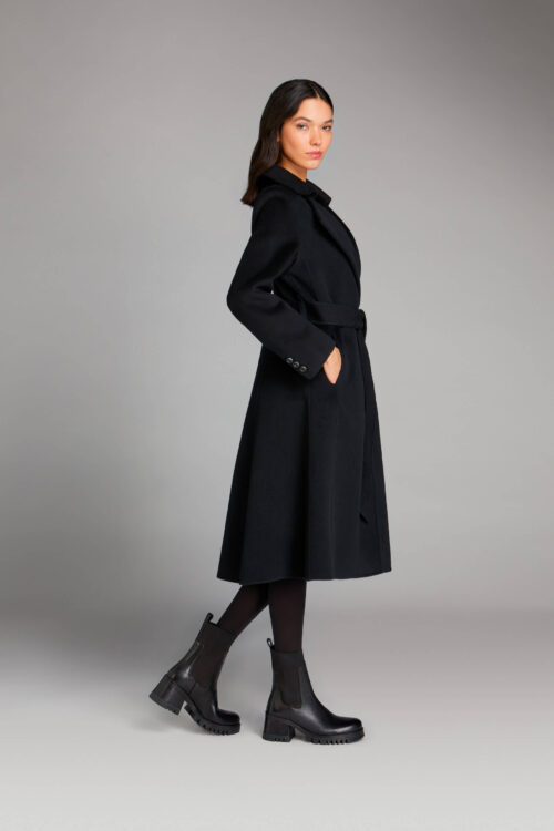 Diego M płaszcz z kaszmirem doubleface