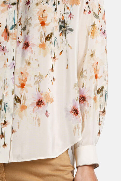 Luisa Spagnoli bluzka jedwabna Baronessa