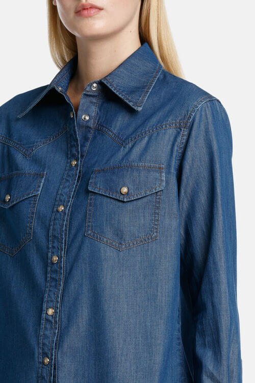 Koszula jeans Buenos Luisa Spagnoli