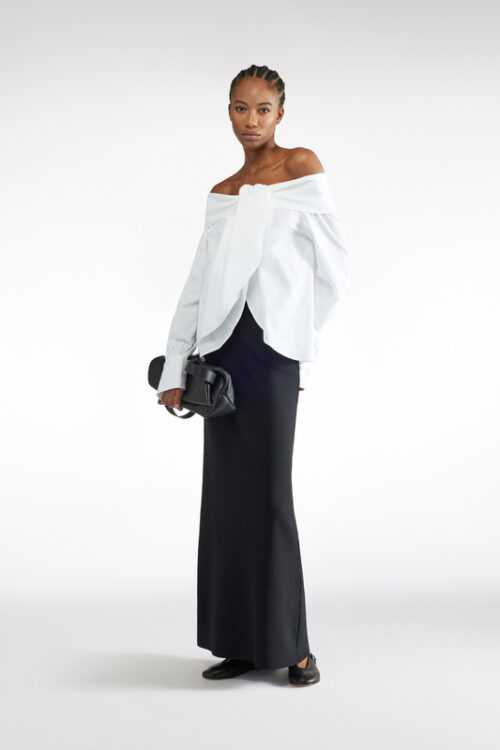 koszula z odkrytymi ramionami