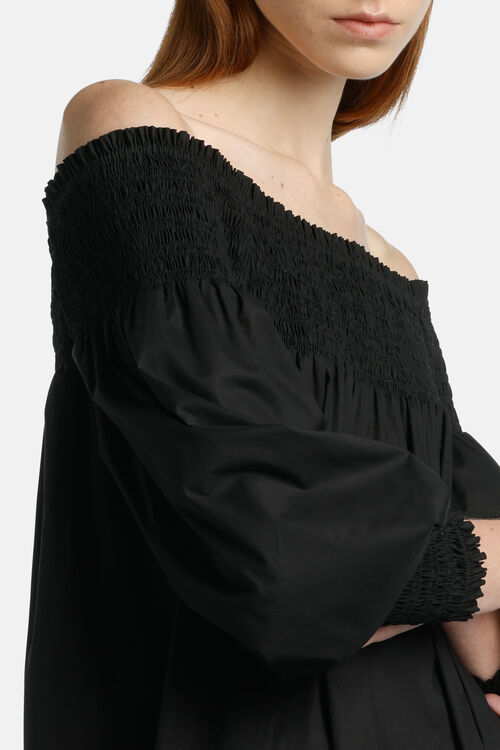 Luisa Spagnoli sukienka oversize w kolorze czarnym