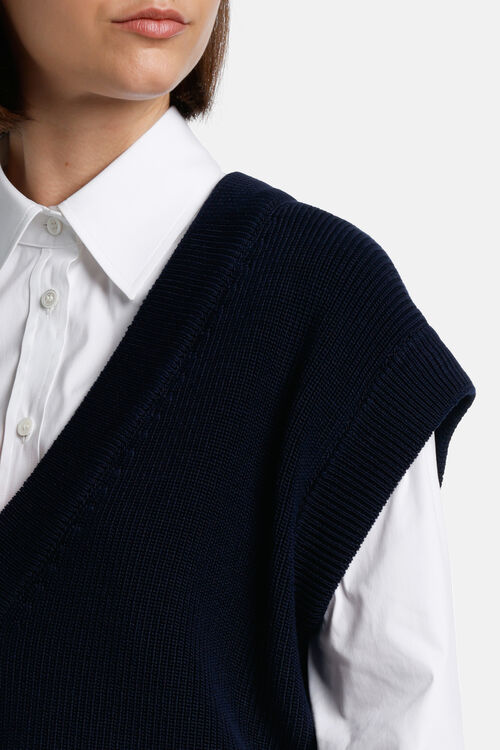 Luisa Spagnoli kamizelka Carmelina 100 % bawełna