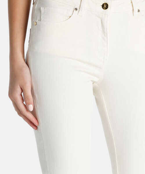 Luisa Spagnoli spodnie Accadia w kolorze ecru