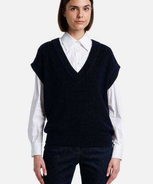 Luisa Spagnoli kamizelka Carmelina 100 % bawełna