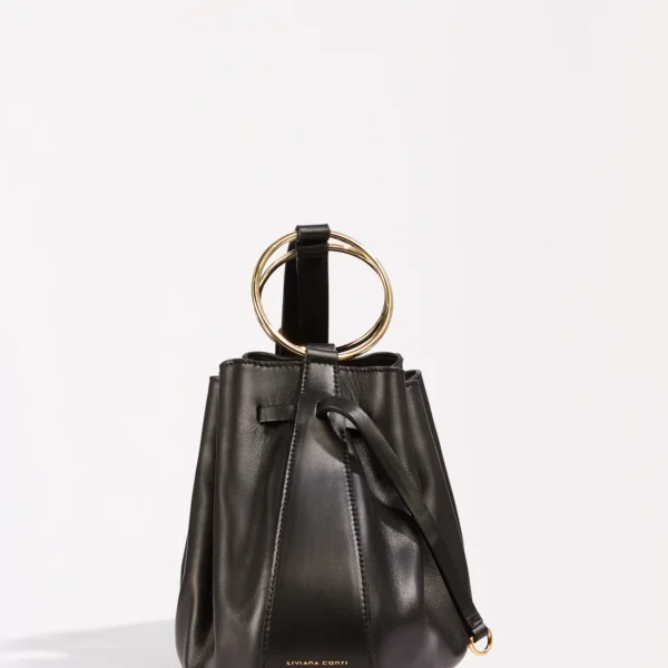 Liviana Conti torba worek ze skóry cielęcej