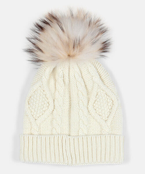 Czapka Luisa Spagnoli CAMELIO 100% wełna