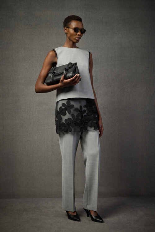 Bluzka Liviana Conti z jedwabną organzą