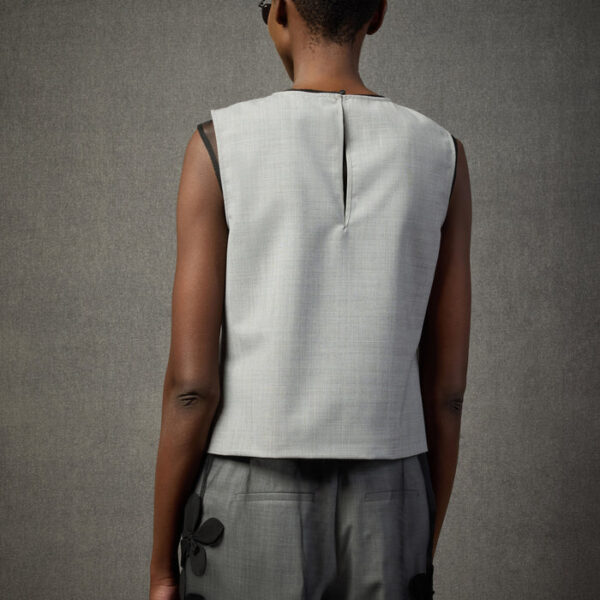 Bluzka Liviana Conti z jedwabną organzą