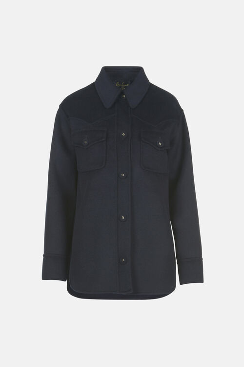 Kurtka koszulowa wełniana Saliera Luisa Spagnoli