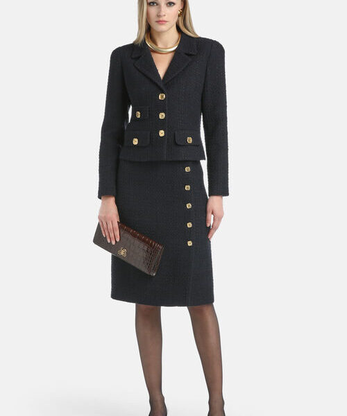 Wełniana marynarka krótka Saponetta Luisa Spagnoli