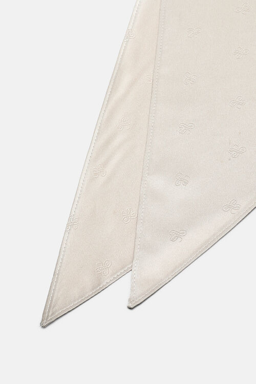 jedwabna apaszka trojkątna Rametto Luisa Spagnoli