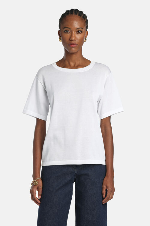 koszulka basic bawełniana Luisa Spagnoli CONTAGIRI