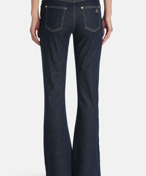 Jeansy Aggettivo rozszerzane Luisa Spagnoli