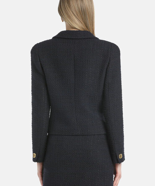 Wełniana marynarka krótka Saponetta Luisa Spagnoli