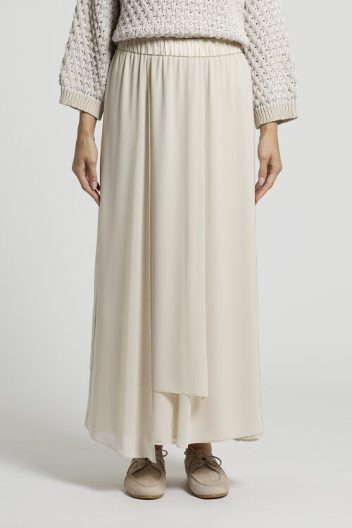 spódnica Peserico na gumie z jedwabiu