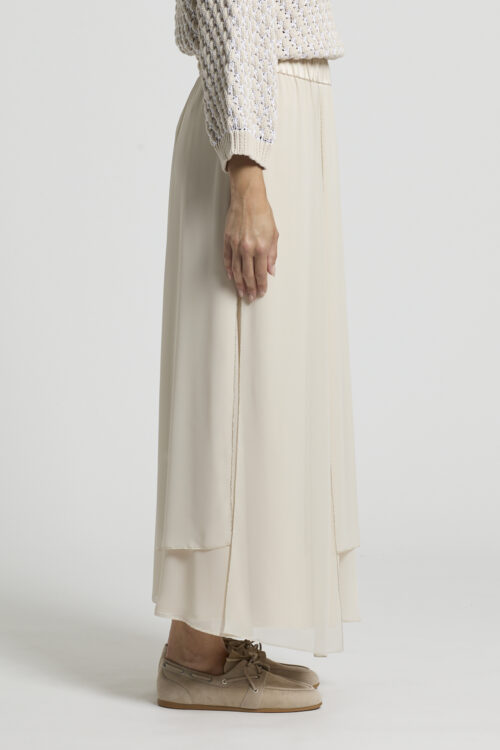 spódnica Peserico na gumie z jedwabiu