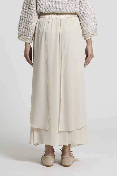 spódnica Peserico na gumie z jedwabiu