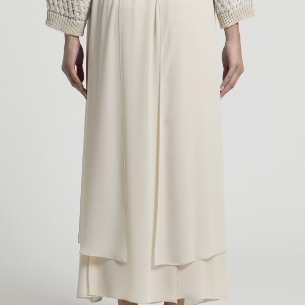 spódnica Peserico na gumie z jedwabiu