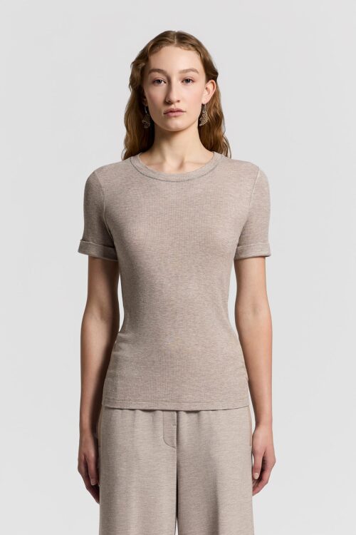 koszulka Peserico ze zdobieniem Punto Luce