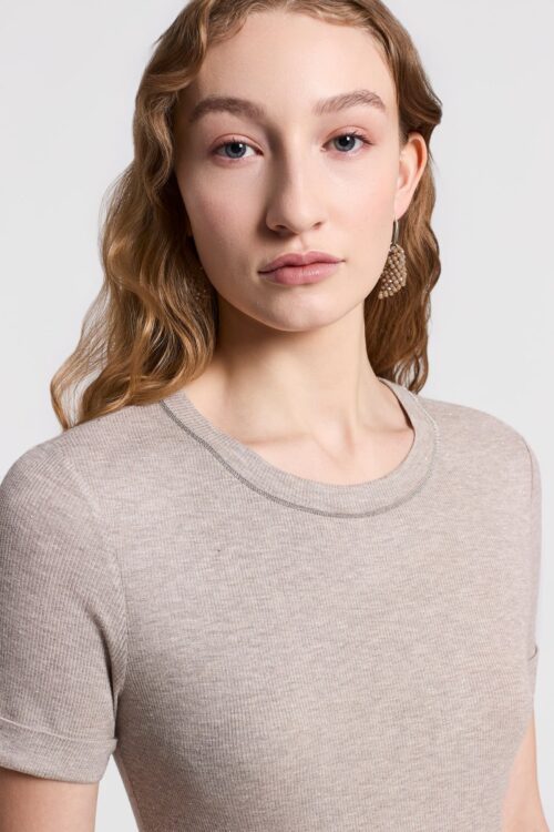 koszulka Peserico ze zdobieniem Punto Luce