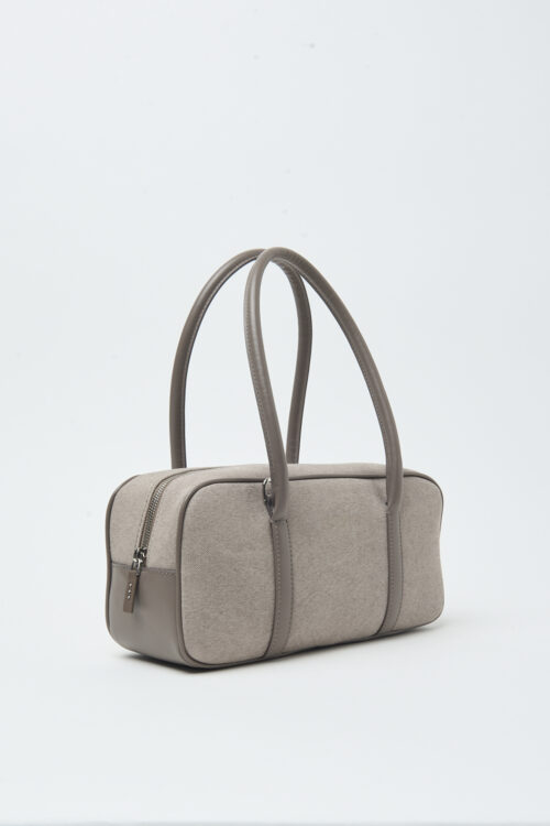 Torebka bowling Peserico ze skóry