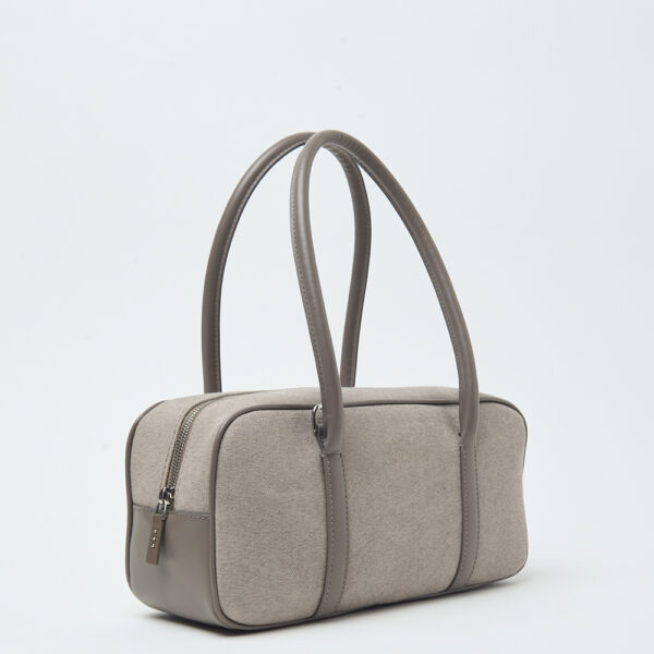 Torebka bowling Peserico ze skóry