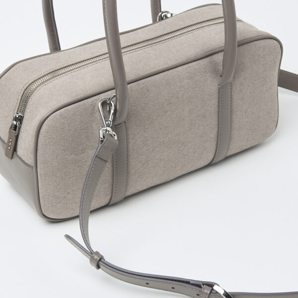 Torebka bowling Peserico ze skóry