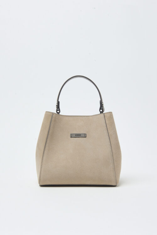 Mała zamszowa torebka Peserico