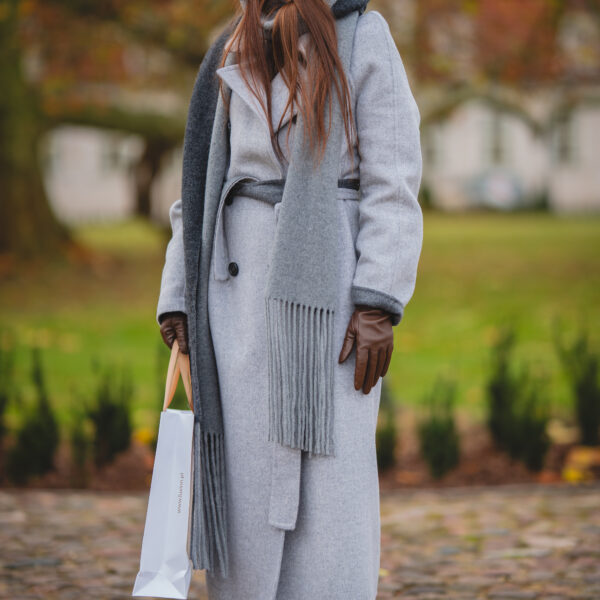 Płaszcz Diego M z wełną i angorą