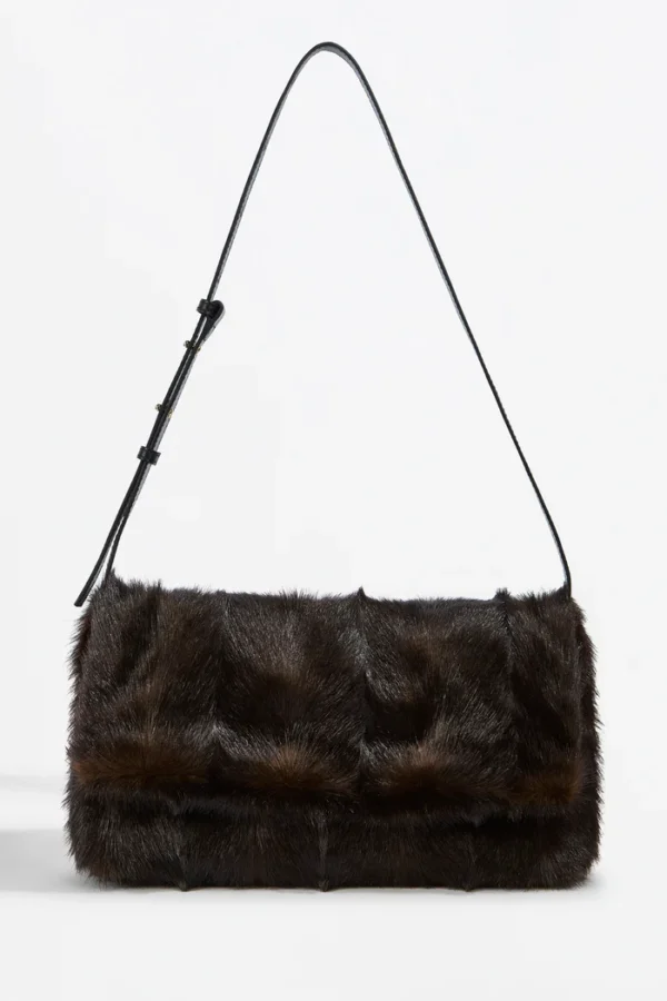 futrzana torebka na ramię Liviana Conti