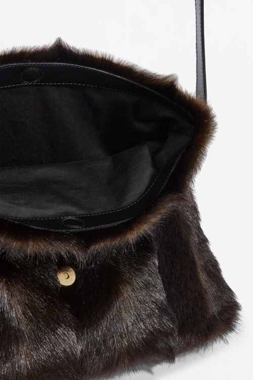 futrzana torebka na ramię Liviana Conti