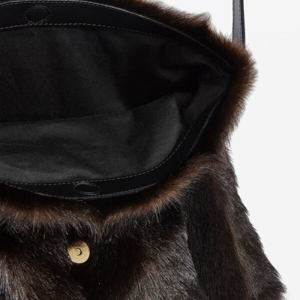 futrzana torebka na ramię Liviana Conti