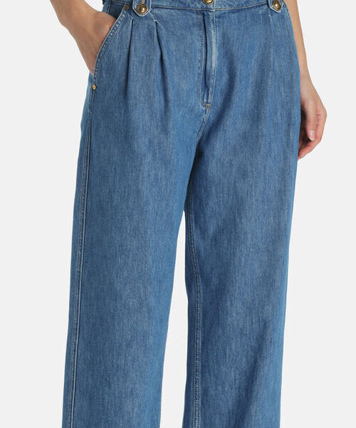 Jeansy ALLIEVA Luisa Spagnoli z prostą nogawką