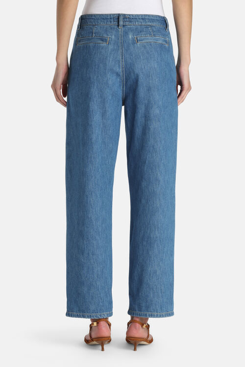 Jeansy ALLIEVA Luisa Spagnoli z prostą nogawką