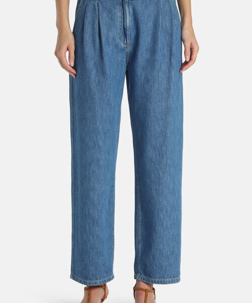 Jeansy ALLIEVA Luisa Spagnoli z prostą nogawką