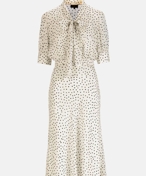 Sukienka midi PINASCA Luisa Spagnoli w groszki