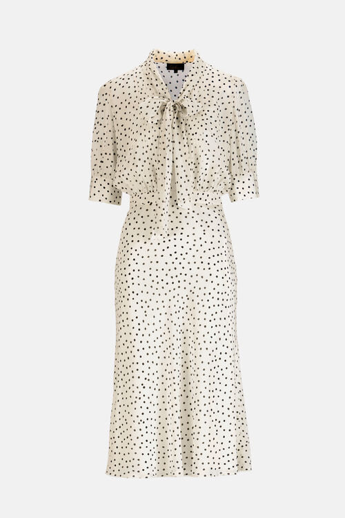 Sukienka midi PINASCA Luisa Spagnoli w groszki