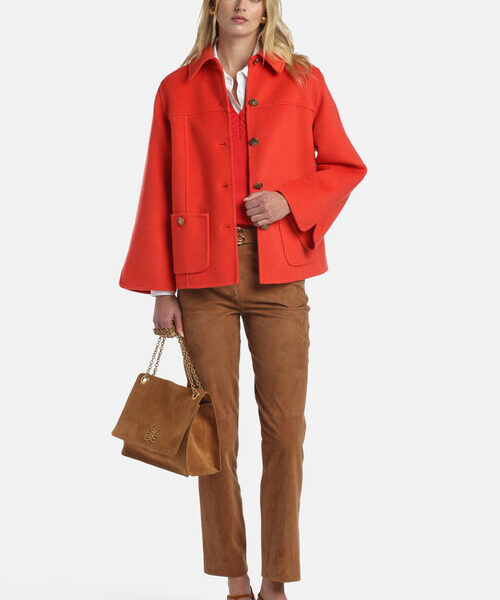 Kurtka wełniana Vantos Luisa Spagnoli