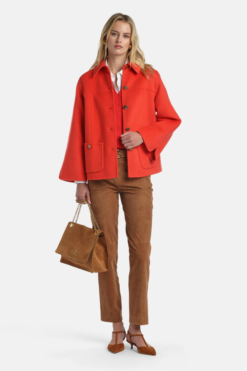 Kurtka wełniana Vantos Luisa Spagnoli