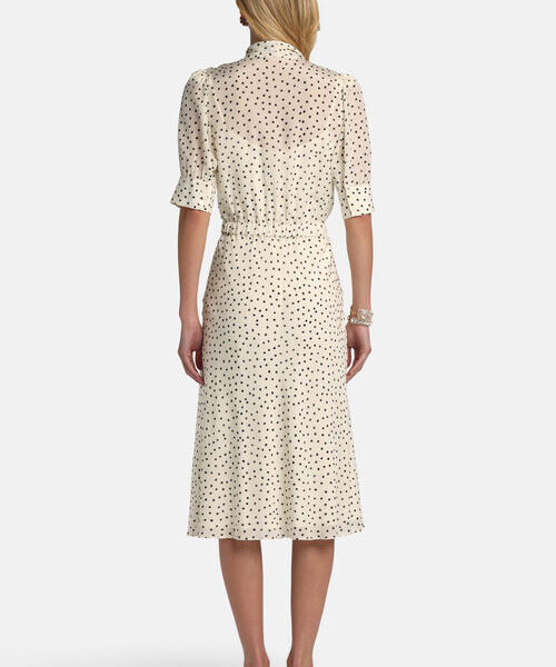 Sukienka midi PINASCA Luisa Spagnoli w groszki