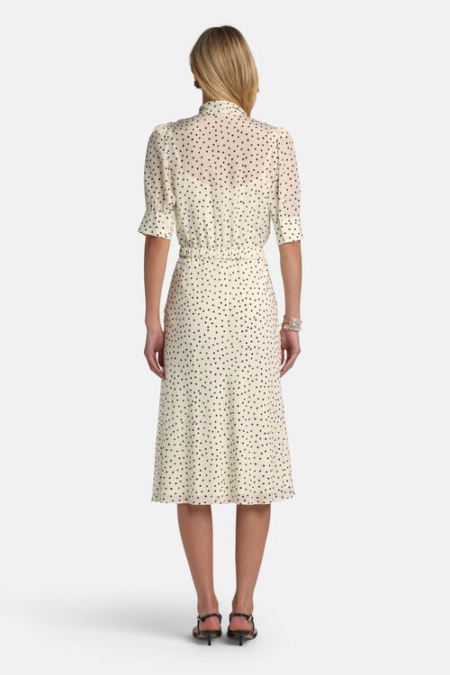 Sukienka midi PINASCA Luisa Spagnoli w groszki