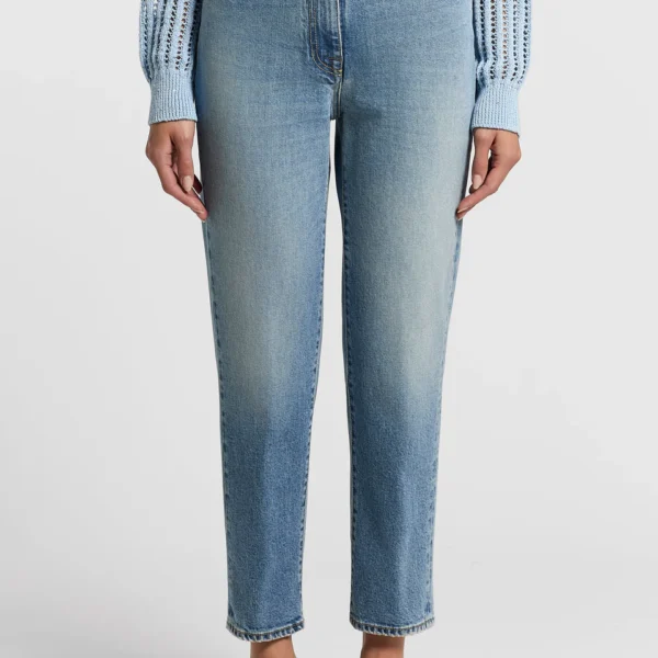 Jeansy Peserico z efektem sprania