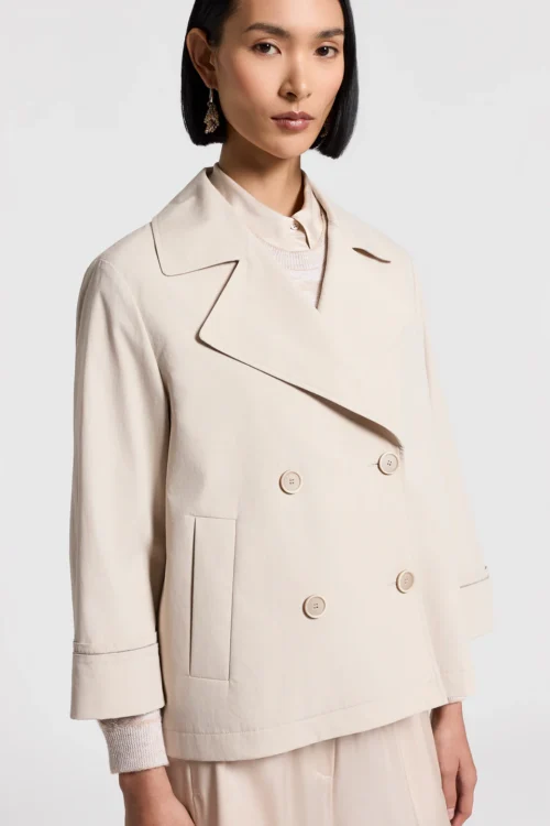 Bawełniano-nylonowy trencz Peserico