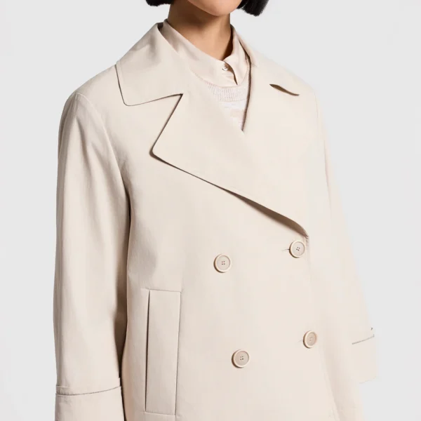 Bawełniano-nylonowy trencz Peserico