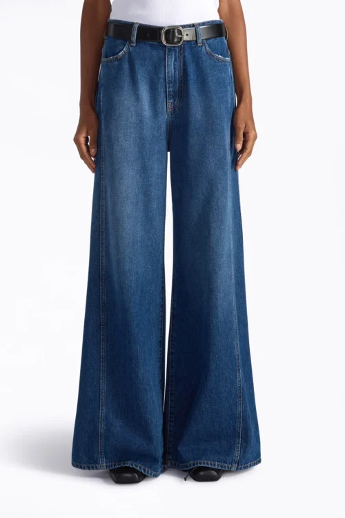 Jeansy Liviana Conti szerokie