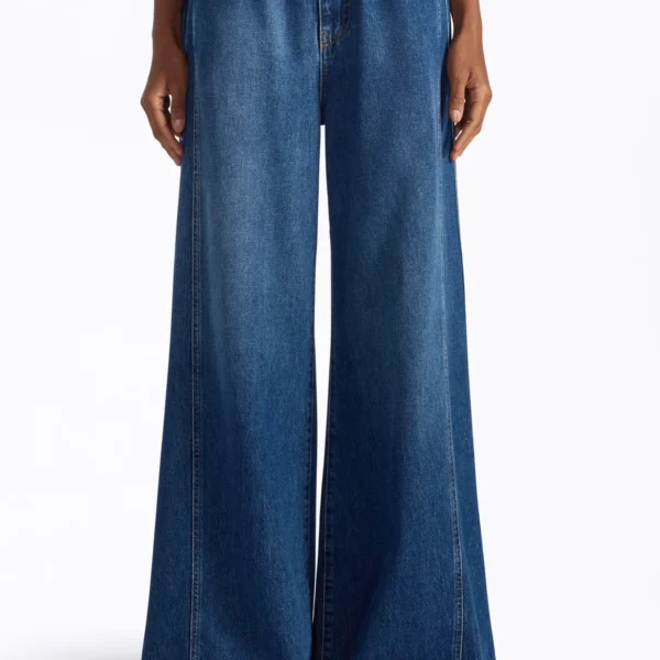 Jeansy Liviana Conti szerokie