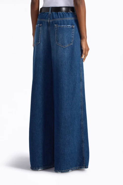 Jeansy Liviana Conti szerokie